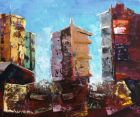 &#039;Konya II&#039; (120cm X 100cm)<br />Mixed media on canvas
