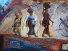 &#039;The Journey&#039;   Mixed media on canvas (60cm x 80cm)  SOLD