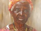 &#039;Mami Ngum&#039; (50cm X 50cm)<br />Oil on canvas