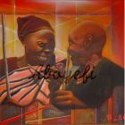 &#039;Wisdom&#039;   Acrylic on canvas (90cm X 90cm)   SOLD